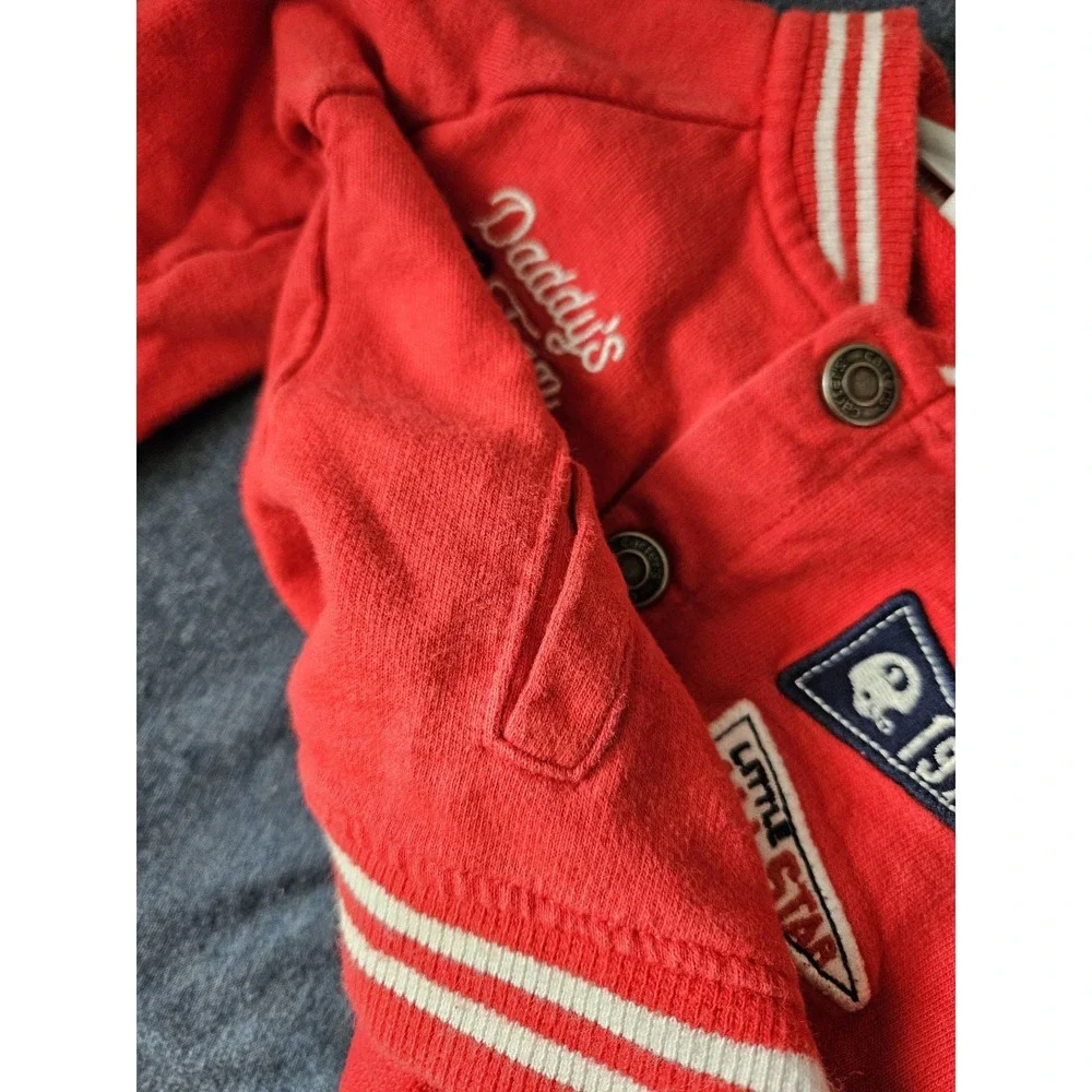 Carter's Baby Varsity Jacket 12 Months Red 